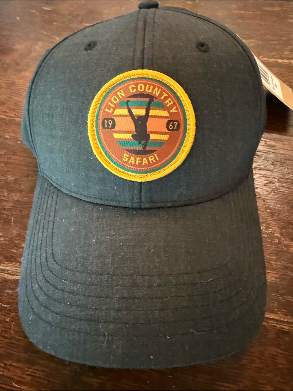 Black Embroidered Baseball Cap